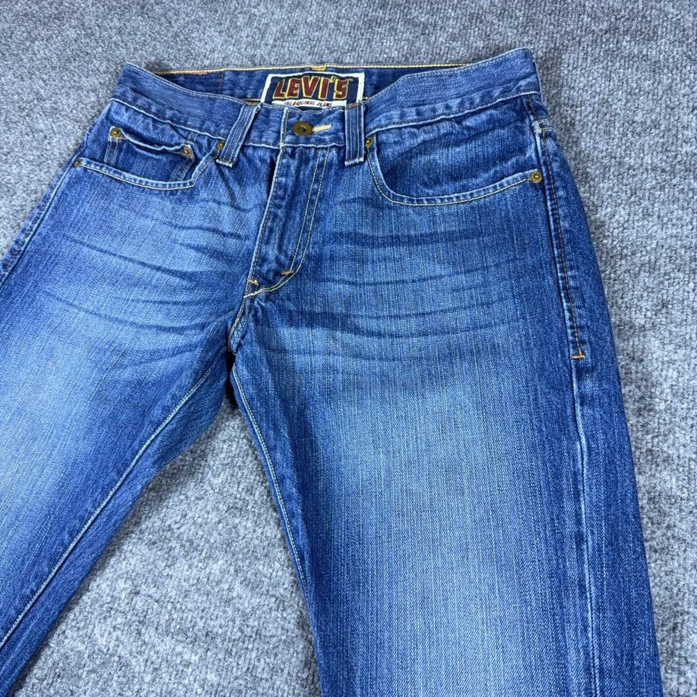 Levis 511 Skinny Jeans Mens Blue Medium Wash Denim Pants 05511-0277 W32 L30